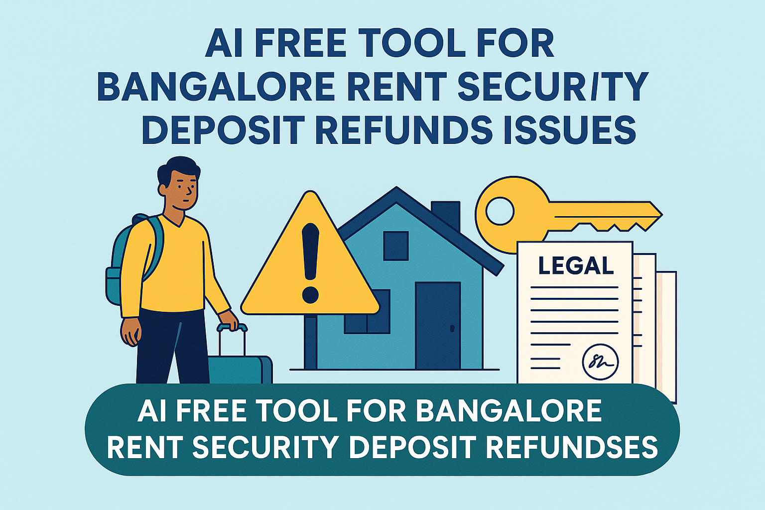 AI Free tool for Bangalore Rent Security Diposit Refunds Issues