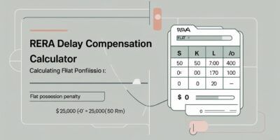 RERA Delay Compensation Calculator | Flat Possession Penalty