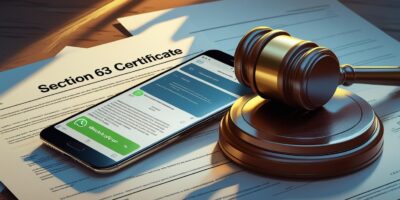 Admissibility of WhatsApp Chats: A Practitioner's Guide to the Section 63 Certificate