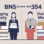 BNS §74 vs. IPC §354 (Outraging Modesty)