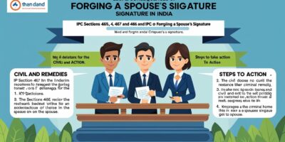 Forgery of Spouse's Signature in India: A Legal Guide to IPC Sections & Remedies
