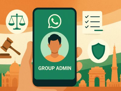 WhatsApp Group Admin Liability in India