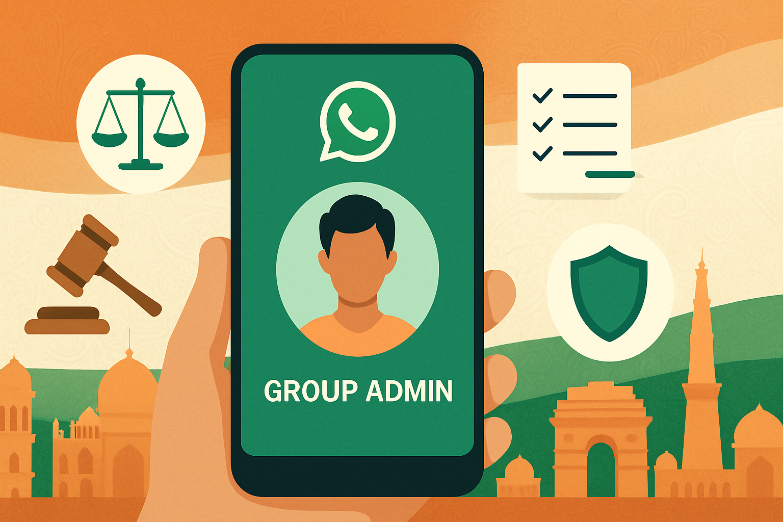 WhatsApp Group Admin Liability in India