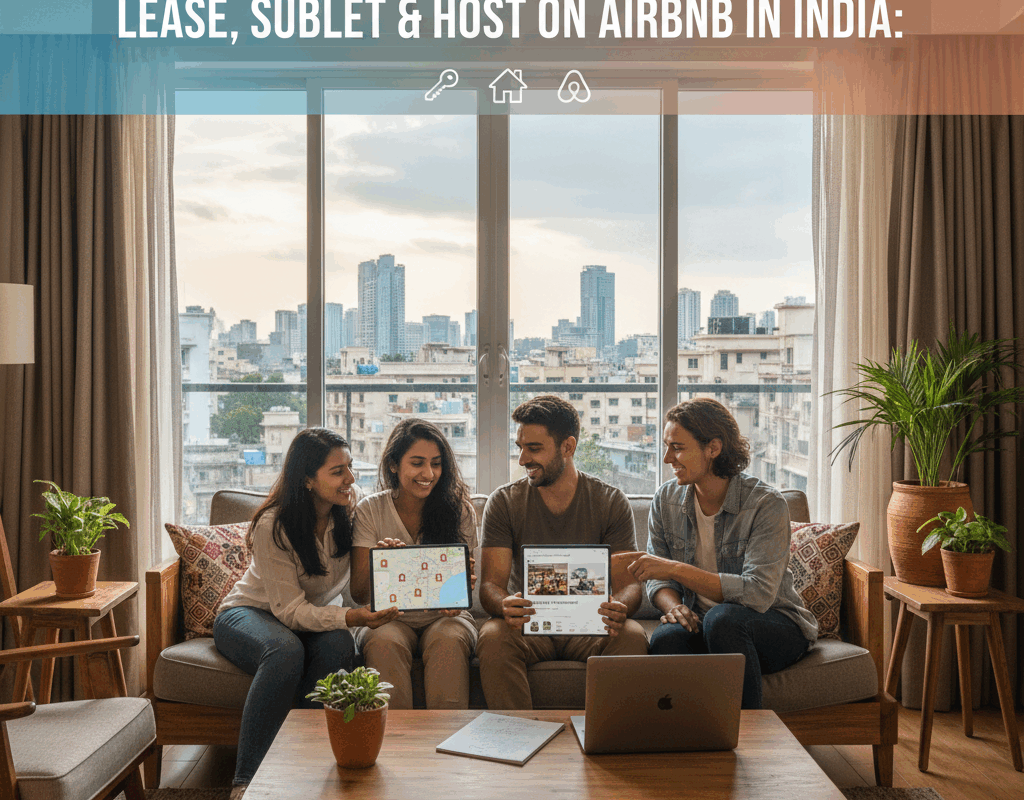 Lease, Sublet & Host on Airbnb in India: The Ultimate Legal Guide (2025)