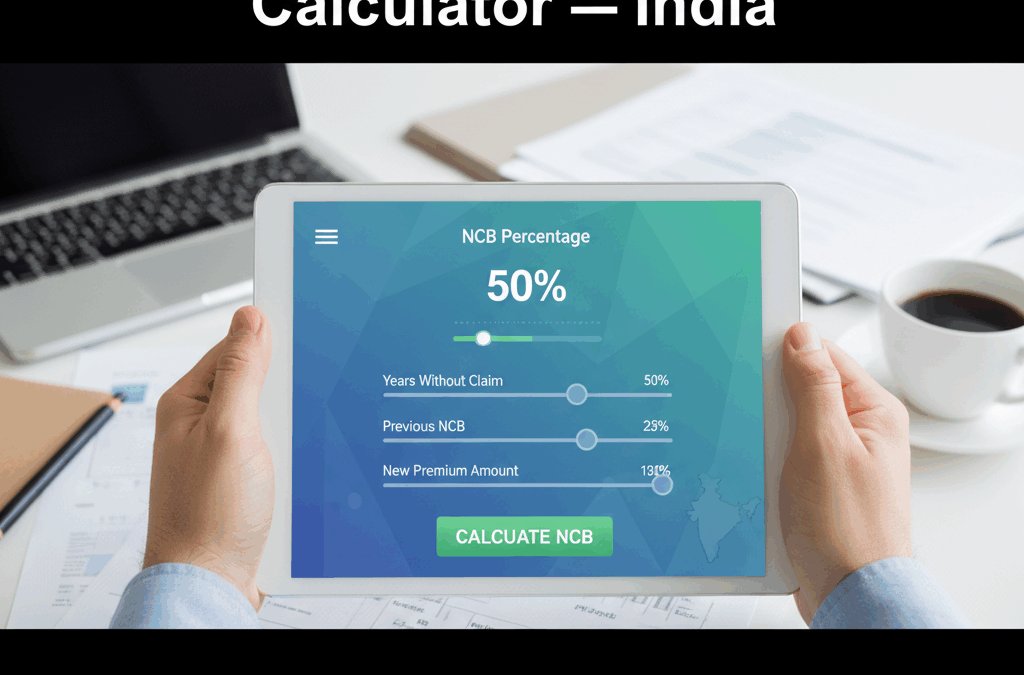 No Claim Bonus (NCB) Calculator — India