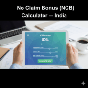 No Claim Bonus (NCB) Calculator — India