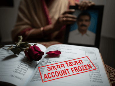 Bank Froze Spouse's Account After Death in India? Your Legal Rights (2025)