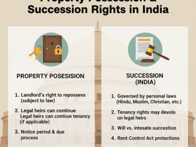 After Tenant's Death: Property Possession & Succession Rights in India