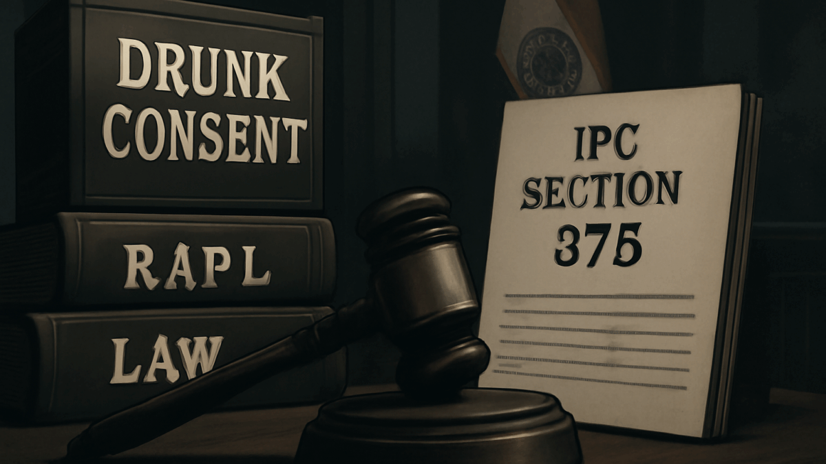 Drunk Consent & Rape Law in India: A 2025 Legal Analysis | eVaakil