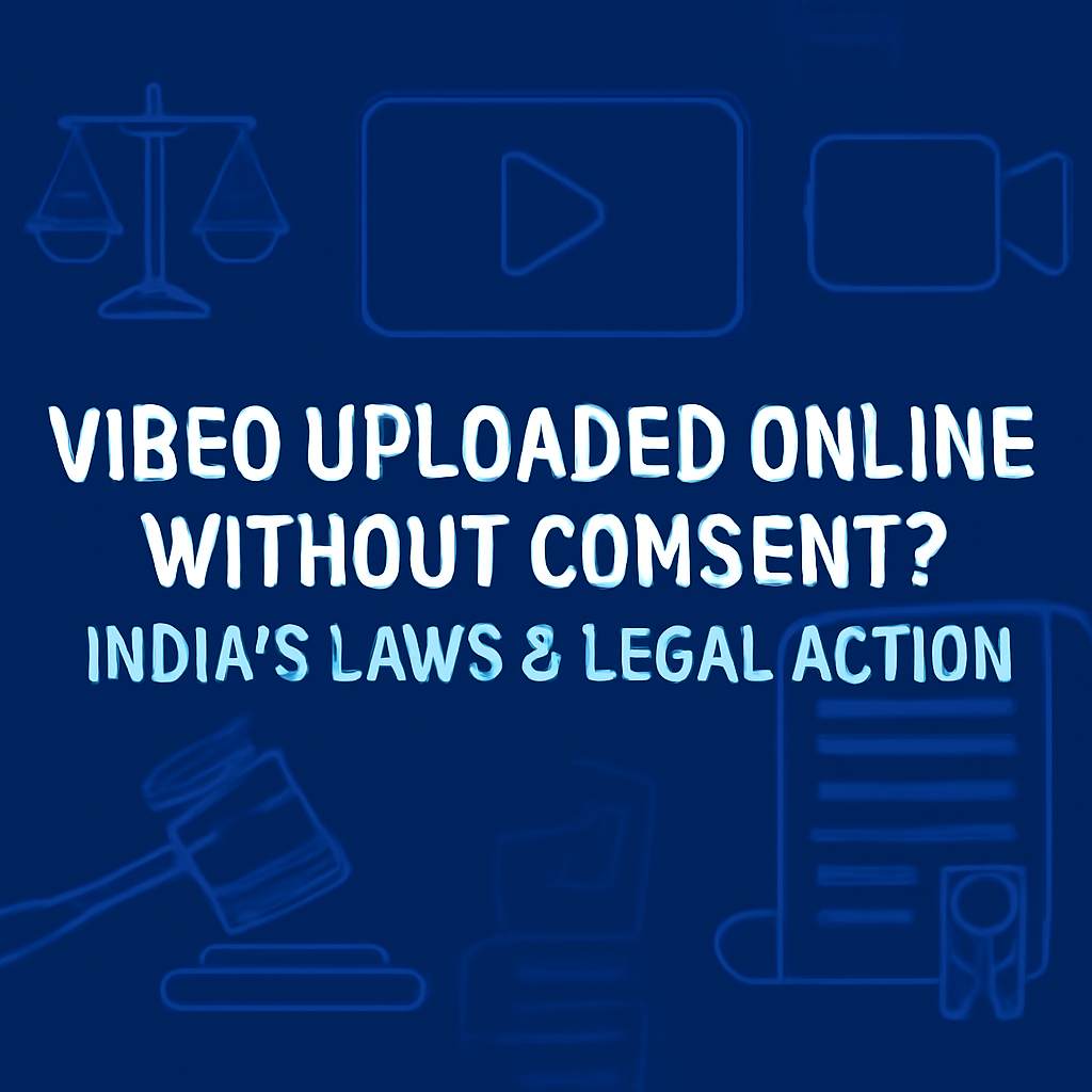 Video Uploaded Online Without Consent? India's Laws & Legal Action