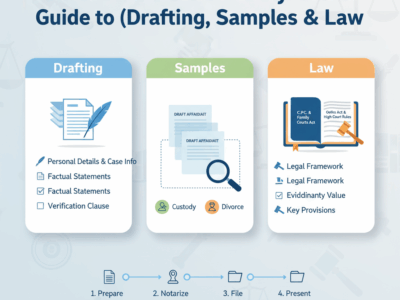 Affidavit in Indian Family Court Guide to (Drafting, Samples & Law)