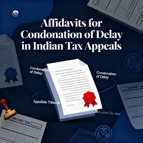 Affidavits for Condonation of Delay in Indian Tax Appeals