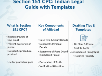 Drafting an Affidavit Under Section 151 CPC Indian Legal Guide with Templates