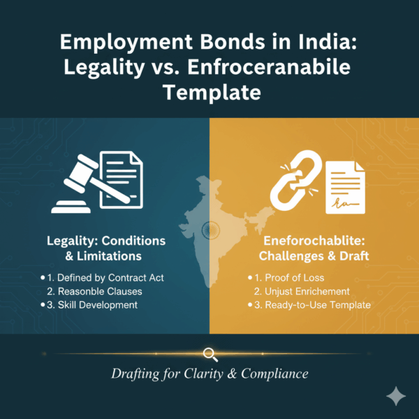 Employment Bonds in India Legality vs. Enforceability Template