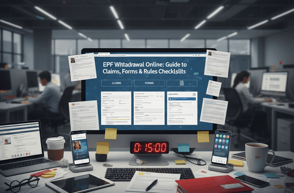 EPF Withdrawal Online: Guide to Claims, Forms & Rules Checklists