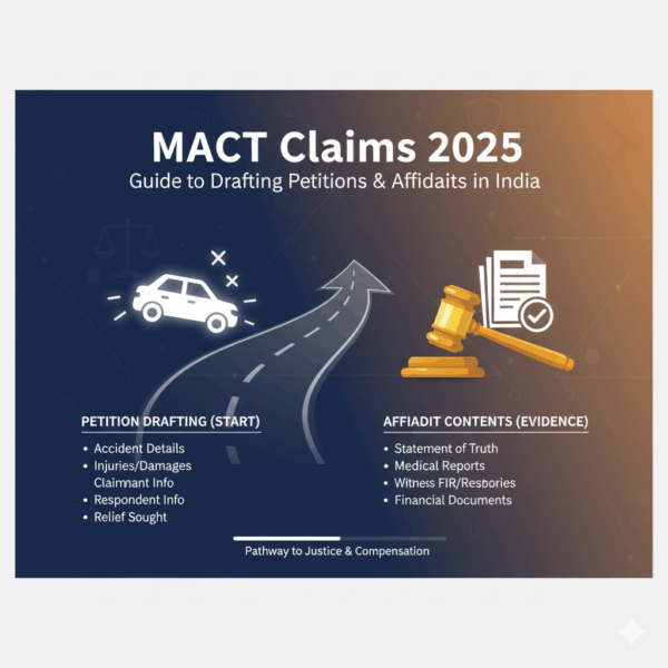 MACT Claims 2025 Guide to Drafting Petitions & Affidavits in India
