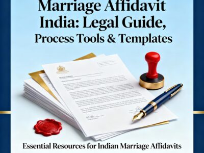 Marriage Affidavit India Legal Guide, Process Tools & Templates