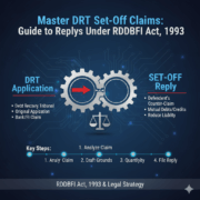 Master DRT Set-Off Claims Guide to Replies Under RDDBFI Act, 1993