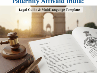 Paternity Affidavit India Legal Guide & Multi-Language Template