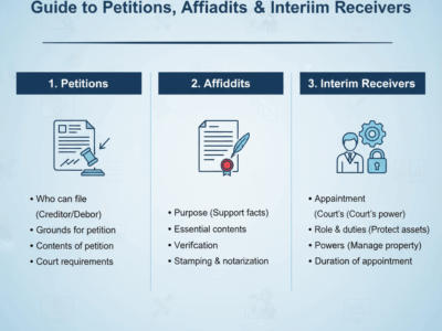 Section 20 Provincial Insolvency Act, 1920 Guide to Petitions, Affidavits & Interim Receivers