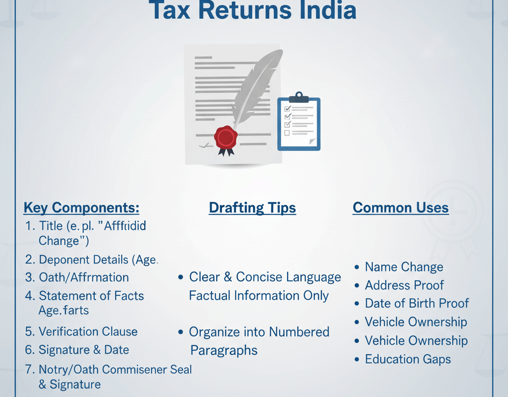 Simple Affidavit Format India