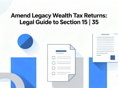 Amend Legacy Wealth Tax Returns Legal Guide to Section 15 35