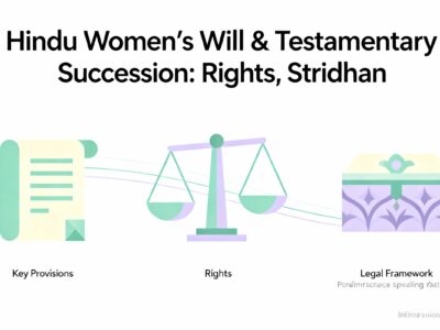 Hindu Women’s Will & Testamentary Succession Rights, Stridhan