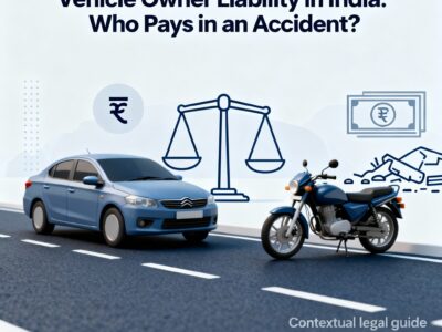 Vehicle Owner Liability in India Who Pays in an Accident