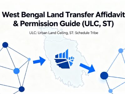 West Bengal Land Transfer Affidavit & Permission Guide (ULC, ST)