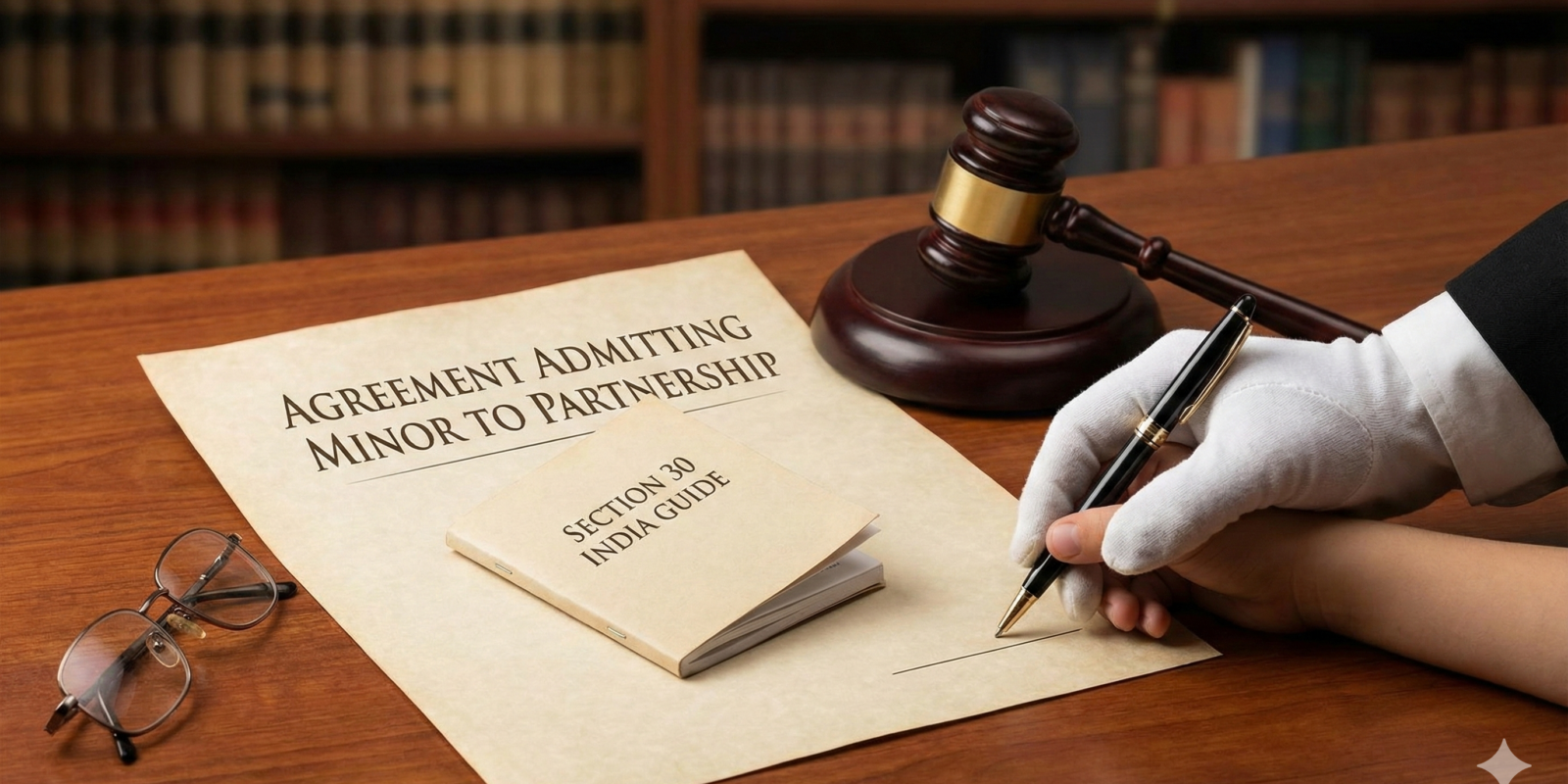 Agreement Admitting Minor to Partnership Section 30 India Guide