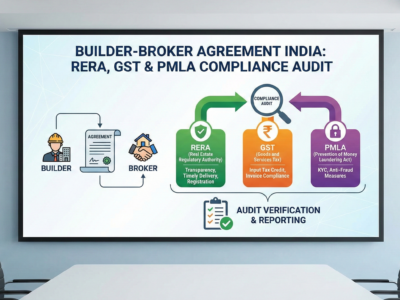 Builder-Broker Agreement India RERA, GST & PMLA Compliance Audit