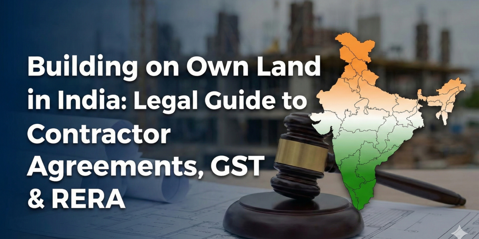 Building on Own Land in India Legal Guide to Contractor Agreements, GST & RERA