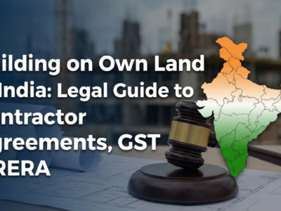 Building on Own Land in India Legal Guide to Contractor Agreements, GST & RERA
