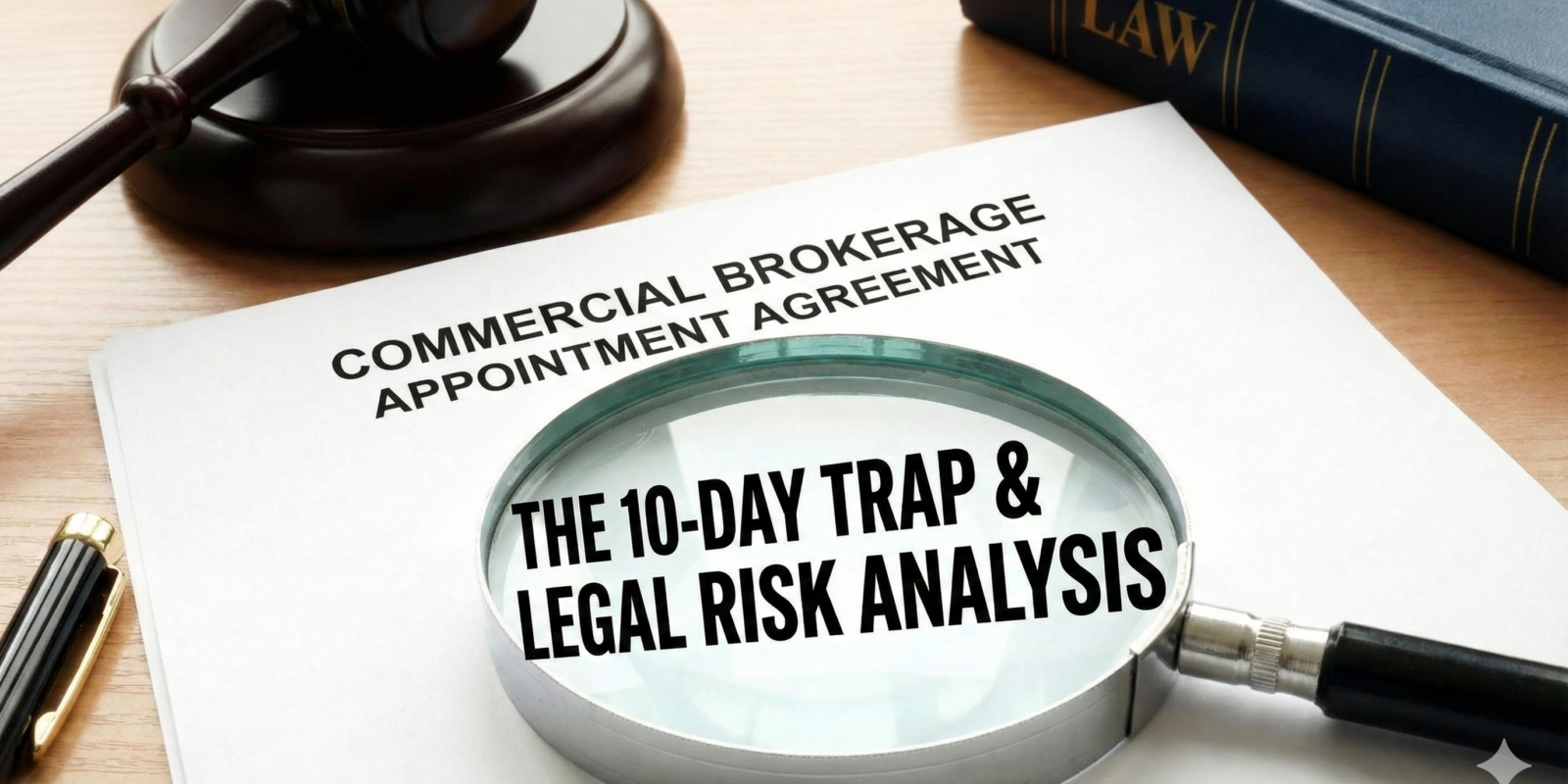 Commercial Brokerage Appointment Agreement The 10-Day Trap & Legal Risk Analysis