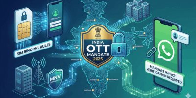 India's 2025 OTT Mandate SIM Binding Rules, MNV Compliance & Impact on WhatsApp
