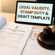 Live-in Relationship Agreements in India Legal Validity, Stamp Duty & Draft Template