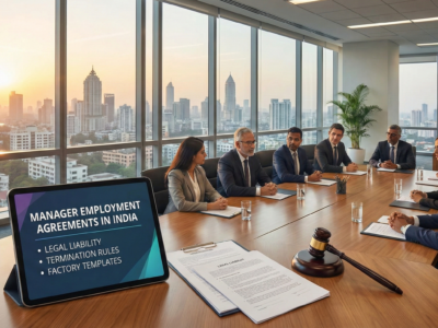 Manager Employment Agreements in India Legal Liability, Termination Rules & Factory Templates
