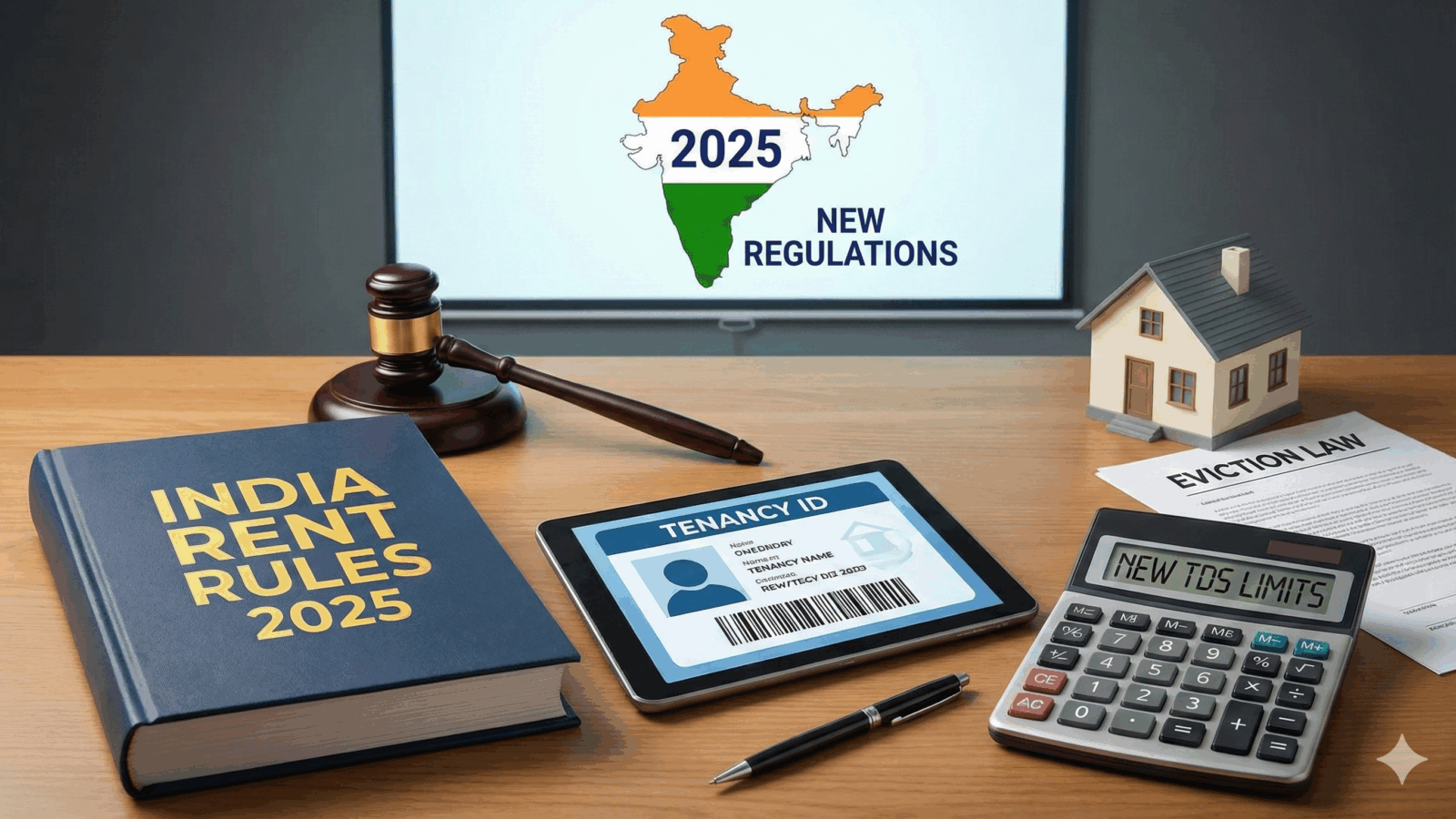 Rent Rules 2025 India Tenancy ID, New TDS Limits & Eviction Law