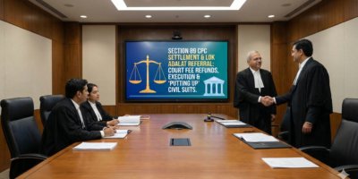 Section 89 CPC Settlement & Lok Adalat Referral Court Fee Refunds, Execution & 'Putting Up' Civil Suits