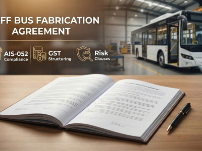 Staff Bus Fabrication Agreement AIS-052 Compliance, GST Structuring & Risk Clauses