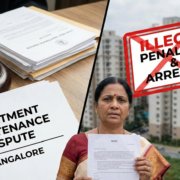 Apartment Maintenance Disputes Bangalore Fighting Illegal Penalties & Arrears