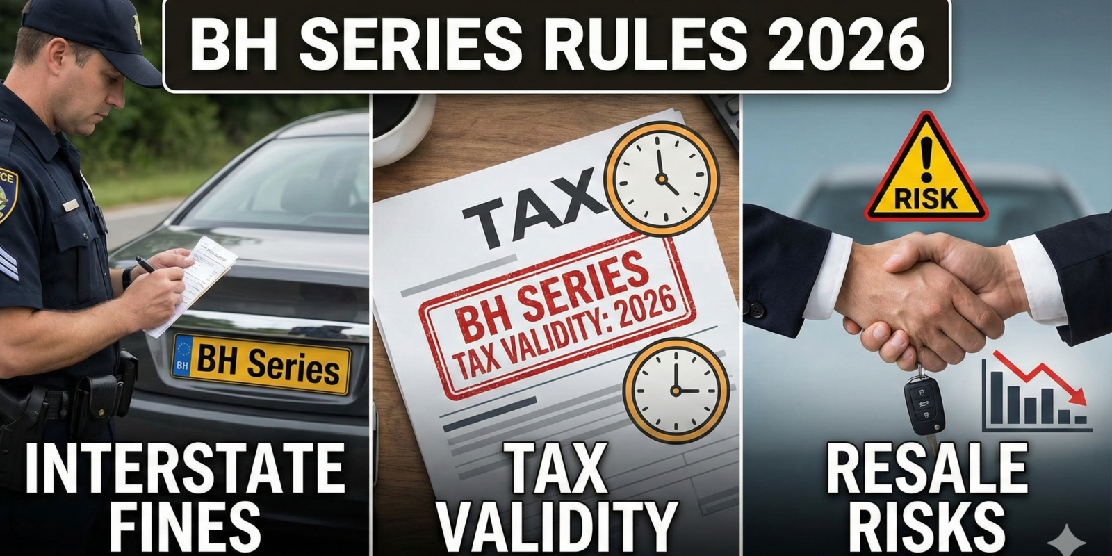 BH Series Rules 2026 Interstate Fines, Tax Validity & Resale Risks