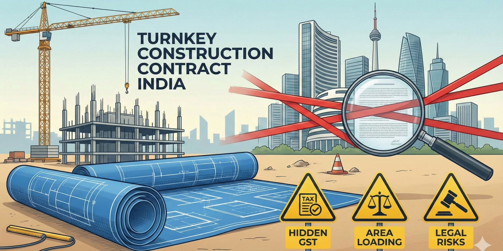 Turnkey Construction Contract India: Hidden GST, Area Loading & Legal Risks