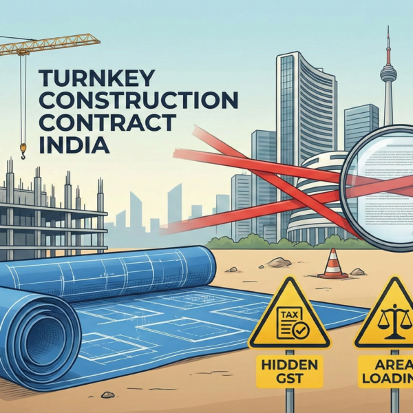Turnkey Construction Contract India: Hidden GST, Area Loading & Legal Risks