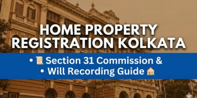 Home Property Registration Kolkata Section 31 Commission & Will Recording Guide