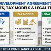 Joint Development Agreements India RERA Rules, Tax Models & Legal Templates