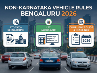 Non-Karnataka Vehicle Rules Bengaluru 2026 RTO Tax, LTT Calculator & Compliance Guide Evaakil