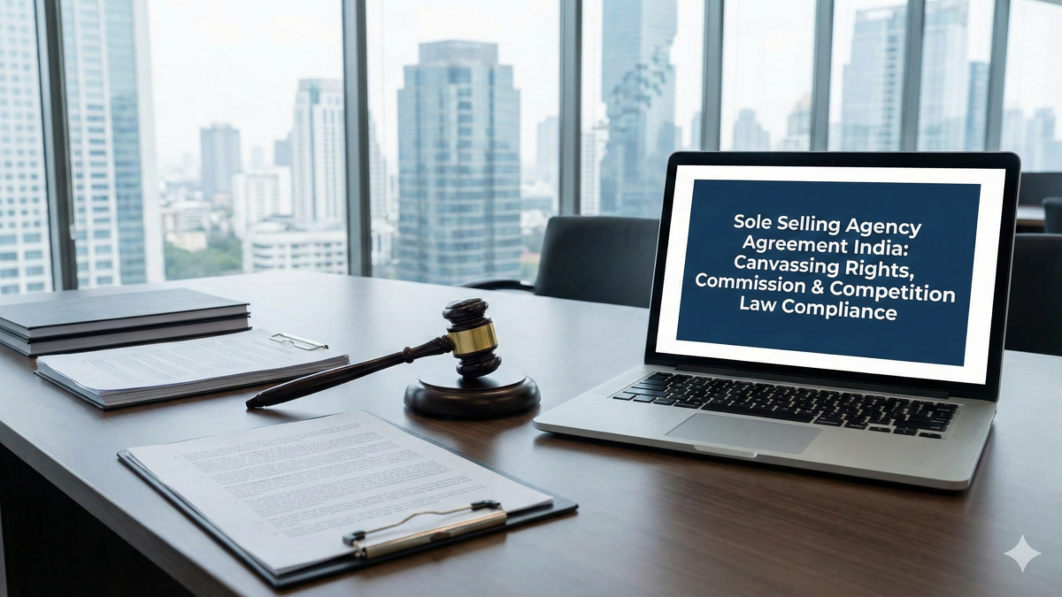 Sole Selling Agency Agreement India Canvassing Rights, Commission & Competition Law Compliance