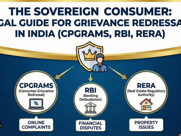 The Sovereign Consumer Legal Guide for Grievance Redressals in India (CPGRAMS, RBI, RERA)