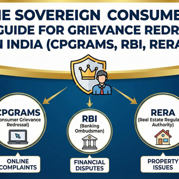 The Sovereign Consumer Legal Guide for Grievance Redressals in India (CPGRAMS, RBI, RERA)